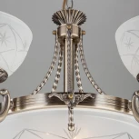 Подвесная люстра Eurosvet 60008 60006/8 античная бронза