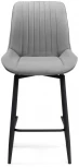 Полубарный стул Notta Седа К крутящийся светло-серый / черный 517144