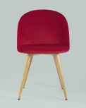 Стул Stool Group Лион велюр красный УТ000004243