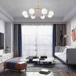 Потолочная люстра на штанге Arte Milano Napoli-8654 338654/8 FGD (220V, шар)