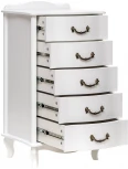 Комод Джульетта" узкий (5 ящ.) Leset" 2100488000009