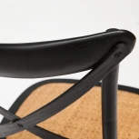 Обеденный стул Tetchair CROSS (Вяз/Черный) 12472