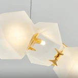 Подвесной светильник (люстра) Gabriel Scott Welles Glass L2 ImperiumLoft 40.2275-0 (123396-22) (220V, на проводе)