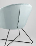 Кресло Stool Group Колумбия пыльно-голубое УТ000001784