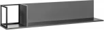 Полка навесная City большая графит R-Home арт.401058103h