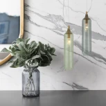 Светильник подвесной Eurosvet Siesta 50252/1 зеленый (220V, на тросе, круглые)