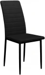 Стул DikLine ТЕКС каркас черный/ к/з Pegaso черный 00-00069582