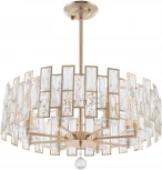 Потолочная люстра на штанге Arte Milano Sorrento-4209 374209/8/350/560 GD (220V, круглые)