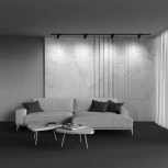 Трековый светильник Onda Unity 3000K 12Вт 120° LED (однофазный) Maytoni Technical TR007-1-12W3K-B