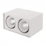 Накладной светильник LED SP-CUBUS-S100x200-2x11W Warm3000 (WH, 40 deg, 230V) (Arlight, IP20 Металл, 3 года) 023084(2)