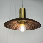 Подвесной светильник Wood Dark Brown ImperiumLoft Wood-C01 (219479-26) (220V, на проводе)