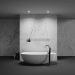 Точечный светильник под гипсокартон встраиваемый Maytoni Flint DL101-GU10-TRS-W (220V, круглые, IP44)