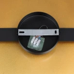 Потолочный светильник круглый Lumion Drumy 6597/40L черный, античная латунь/античная латунь металл/металл, стеклоLED 40W 4000К 220V (круглые)