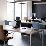 Офисная настольная лампа Gauss Qplus GT6032 (регулировка яркости, LED, 220V, сенсорный выключатель)