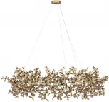 Подвесная люстра Loft It Spark 10101/800 Gold (220V, на тросе, лепестки)