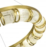 Подвесной светильник ST Luce Esme SL6011.303.01 Латунь/Прозрачный LED 1*50W (220V, на тросе, круглые)