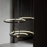 Подвесной кольцевой светильник Planetary D30+40 ImperiumLoft Planetary01 (101913-26) (LED, 220V, на тросе)