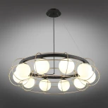 Подвесной светильник Aployt Mahot APL.317.03.10 (220V, на тросе, шарики, круглые)