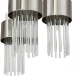 Подвесная люстра Garda 656/8PL E14*40W Satin nickel