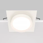 Встраиваемый светильник Hoop GX53 1x15Вт Maytoni Technical DL086-GX53-SQ-W (220V, круглые)