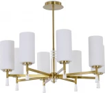 Потолочная люстра на штанге Freya Chic FR2031PL-08BS (220V, круглые)