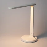 Офисная настольная лампа светодиодная складываемая с USB-портом регулировкой цветовой температуры и яркости зарядка от USB ЭРА NLED-511-6W-W (сенсорный выключатель)