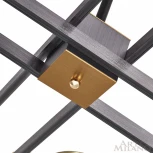 Потолочная люстра на штанге Arte Milano 271279/4 NI/GD (LED, 220V)