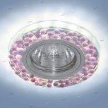 Встраиваемый точечный светильник Elektrostandard 2194 MR16 SL/VL зеркальный/фиолетовый