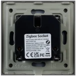 Розетка электрическая с Zigbee управлением SCT-OMALI-EUZB1-PL-GR (240V, 16A, Zigbee) (Arlight) 050101