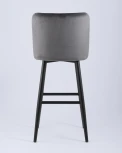 Стул барный Stool Group Ститч велюр серый УТ000001371