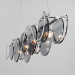 Подвесная люстра Wi-Fi Bogate's Galicia 353/4 Smart (321/4) (220V, управление смартфоном, голосовое управление, умный дом - Minimir Home, Алиса, Маруся, Салют, на тросе)