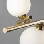 Подвесной светильник Freya Blossom FR5259PL-04BS (220V, на тросе, шарики)