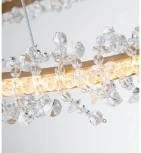 Подвесная люстра Kink Light Лаура 08244,36A (220V, на тросе, кольцо, круг)