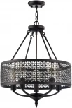 Подвесная люстра Freya Conte FR4166-PL-05C-BL (220V, на цепи)