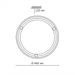 Настенно-потолочный светильник Sonex Lufe Wood 236