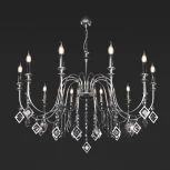 Подвесная люстра Eurosvet Telao 10120/12 хром