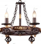 Подвесная люстра Arte Lamp Cartwheel A4550LM-8CK