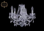 Подвесная люстра Art Classic 11.25 11.25.5.141.Cr.Sp (220V, хрусталь, на цепи, подсвечник, свеча)