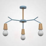 Потолочная люстра на штанге Les Color D72 Blue Imperiumloft ﻿Lesc_01 (220508-23)