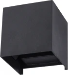 Архитектурная светодиодная подсветка Arte Lamp A1714AL-2BK (220V, куб, IP65)