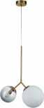 Подвесной светильник Duetto V000113 (11023/2P Bronze) (220V, на проводе, шар)