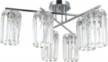 Потолочная люстра хрустальная на штанге Moderli Everly V10753-6C (220V)