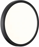 Настенно-потолочный Sonex Alfa Black 7660/18L MITRA пластик/белый/черный LED 18Вт 3000/4000K D230 IP20 (круглые)