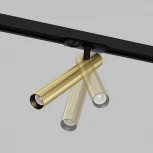 Трековый светильник Maytoni Focus T TR141-1-6W3K-M-BS (LED, 220V, круглые)