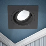 Встраиваемый точечный светильник ЭРА KL85 BK (12V)