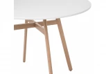 Стол Woodville Skandi 90 белый 11710