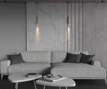 Трековый светильник с гибким неоном магнитный 5W 48V Maytoni Skim TR210-1-5W3K-M-BBS (LED, круглые)