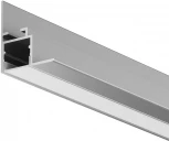 Алюминиевый профиль световая линия встраиваемый под гипсокартон скрытого монтажа 26x30 серебро, 2 м, ALM-2630-S-2M Maytoni 632014