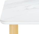 Керамический стол Селена 160 (Селена 2 160х90х77 белый мрамор / золото) Notta арт.572185