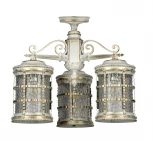 Потолочный светильник уличный Oasis Light BARSELONA 81270A/3 Gw (220V, IP44)